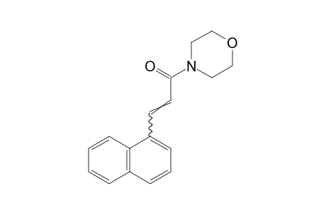 4-[3-(1-naphthyl)acryloyl]morpholine