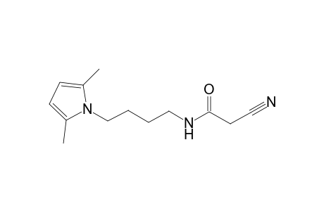 2-Cyano-N-[4-(2,5-dimethyl-1H-pyrrol-1-yl)butyl]acetamide