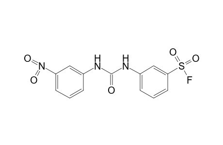 m-{3-[m-nitrophenyl)ureido]benzenesulfonyl fluoride