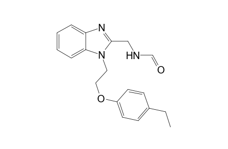 Formamide, N-[[1-[2-(4-ethylphenoxy)ethyl]-1H-1,3-benzimidazol-2-yl]methyl]-