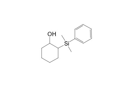 2-[dimethyl(phenyl)silyl]-1-cyclohexanol