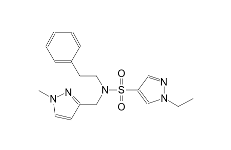 1H-pyrazole-4-sulfonamide, 1-ethyl-N-[(1-methyl-1H-pyrazol-3-yl)methyl]-N-(2-phenylethyl)-