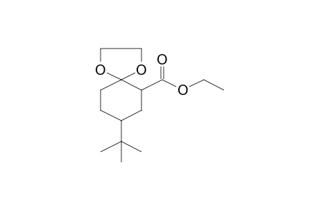 8-t-Butyl-1,4-dioxa-spiro[4.5]decane-6-carboxylic acid, ethyl ester