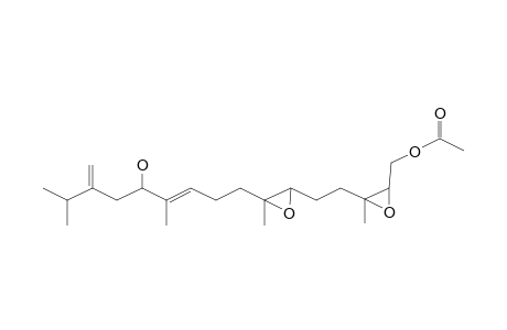 1-ACETOXY-12-HYDROXY-2,3,6,7-BISEPOXYSMALLANTHA-10E,14(21)-DIENE