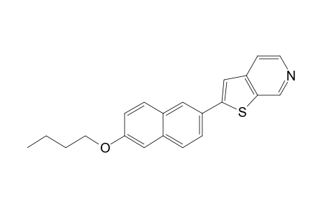 2-(6'-N-BUTOXYNAPHTHALEN-2'-YL)-THIENO-[2,3-C]-PYRIDINE