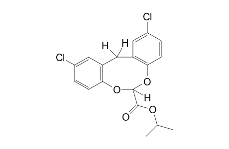2,10-dichloro-12H-dibenzo[d,g][1,3]dioxocin-6-carboxylic acid, isopropyl ester