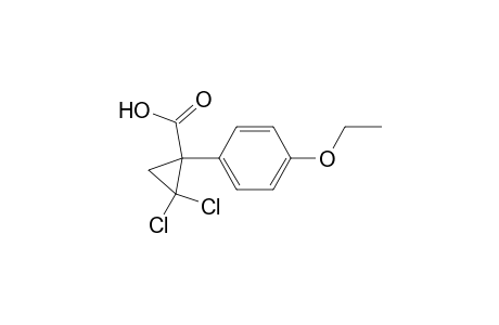 1-(4-Ethoxyphenyl)-2, 2-dichlorocyclopropane-1-carboxylic acid