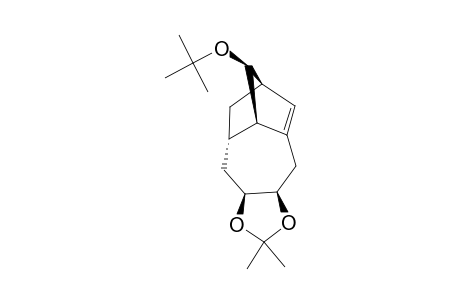 (1R*,5R*,9S*,11S*,12S*,13R*)-13-TERT.-BUTOXY-7,7-DIMETHYL-6,8-DIOXATETRACYCLO-[9.2.1.0-(3,12).0-(5,9)]-TETRADEC-2-ENE