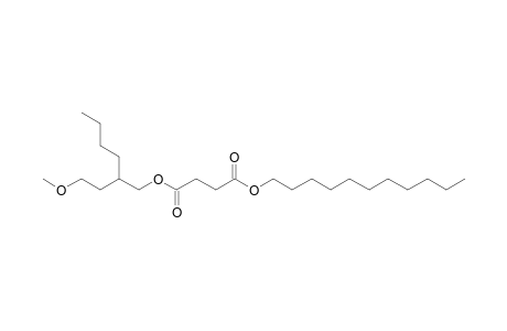 Succinic acid, 2-(2-methoxyethyl)hexyl undecyl ester