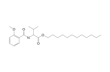 L-Valine, N-(2-methoxybenzoyl)-, dodecyl ester