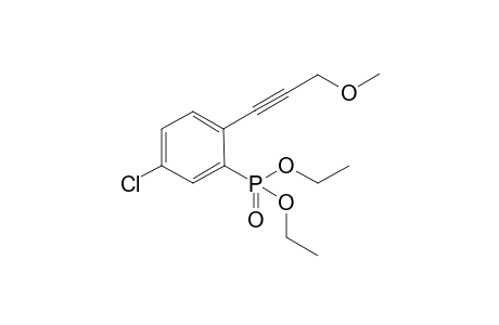 [5-Chloro-2-(3-methoxy-prop-1-ynyl)-phenyl]-phosphonic Acid Diethyl Ester