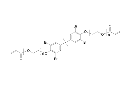 2,2',6,6'-Tetrabromobisphenol A ethoxylate (1 EO/phenol) diacrylate