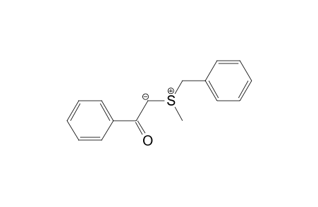 2-[benzyl(methyl)-lambda~4~-sulfanylidene]-1-phenylethanone