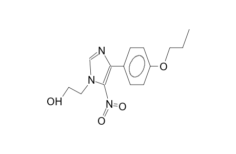 2-[5-nitro-4-(4-propoxyphenyl)-1H-imidazol-1-yl]ethanol