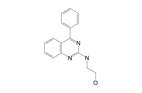 2-[(4-phenyl-2-quinazolinyl)amino]ethanol