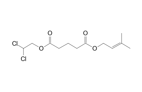 Glutaric acid, 3-methylbut-2-en-1-yl 2,2-dichloroethyl ester