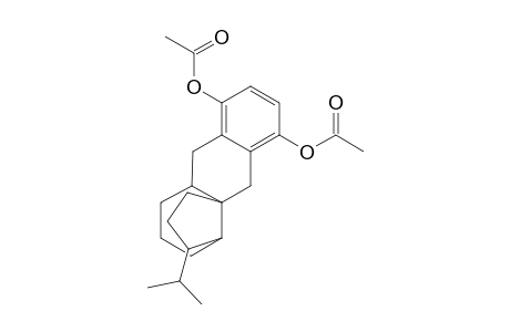 Cyclopenta[d]anthracene-8,11-diol, 1,2,3,3a,4,5,6,6a,7,12-decahydro-3-isopropyl-, diacetate