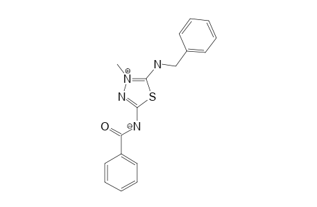 1,3,4-THIADIAZOLINE-2-BENZYL-AMINO-5-BENZOYL-AMIMIDE