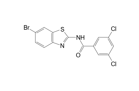 N-(6-Bromo-1,3-benzothiazol-2-yl)-3,5-dichlorobenzamide