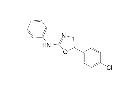 2-Anilino-5-(p-chlorophenyl)-2-oxazoline