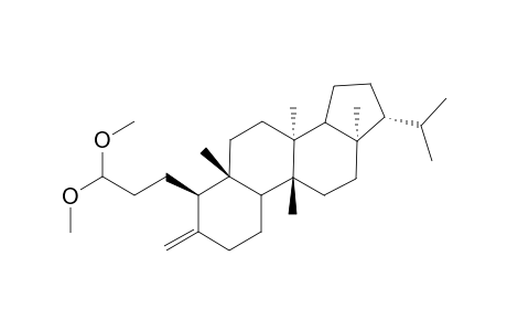 4,23-Binor-3,3-dimethoxy-3,4-secofific-5(24)-ene