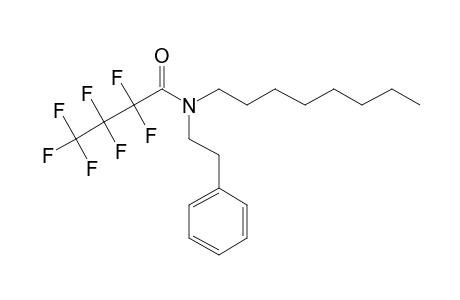 Heptafluorobutanamide, N-(2-phenylethyl)-N-octyl-