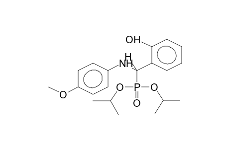 DIISOPROPYL ALPHA-(PARA-METHOXYPHENYLAMINO)-ORTHO-HYDROXYBENZYLPHOSPHONATE