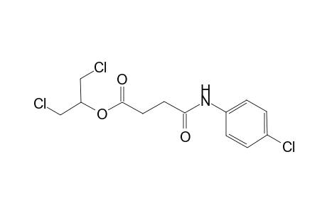 2-Chloro-1-(chloromethyl)ethyl 4-(4-chloroanilino)-4-oxobutanoate