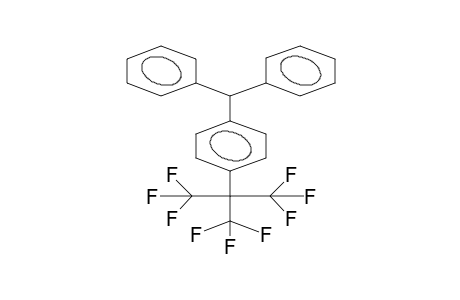1-Benzhydryl-4-[2,2,2-trifluoro-1,1-bis(trifluoromethyl)ethyl]benzene