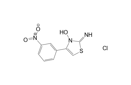 2-Imino-4-(3-nitrophenyl)-1,3-thiazol-3(2H)-ol hydrochloride salt