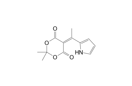 2,2-Dimethyl-5-[1-(1H-pyrrol-2-yl)ethylidene]-1,3-dioxane-4,6-dione