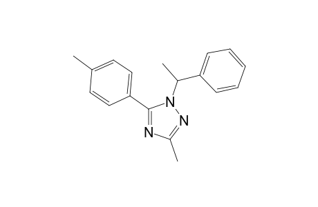 5-(4-TOLYL)-3-METHYL-1-(1-PHENYLETHYL)-1H-1,2,4-TRIAZOLE