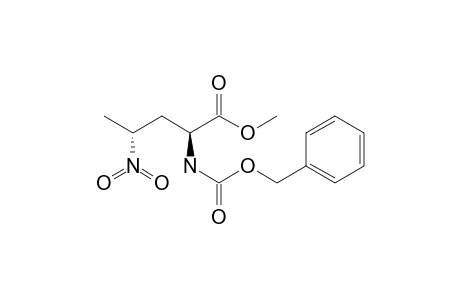 (R)-2-Benzyloxycarbonylamino-4-nitro-pentanoic acid methyl ester