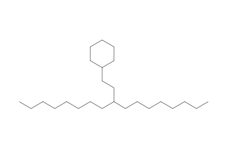 Heptadecane, 9-(2-cyclohexylethyl)-
