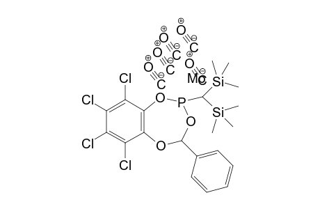 trimethyl-[(6,7,8,9-tetrachloro-4-phenyl-1,3,5,2-benzotrioxaphosphepin-2-yl)-trimethylsilyl-methyl]silane molybdenum carbon monoxide