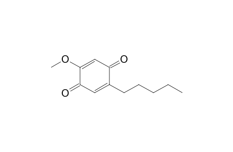 2-Methoxy-5-pentyl-1,4-benzoquinone