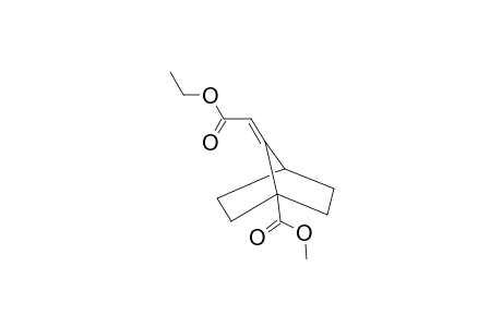 Acetic acid, [1-methoxycarbonylbicyclo[2.2.1]heptan-7-ylidene]-, ethyl ester