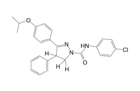 4'-chloro-3-(p-isopropoxyphenyl)-4-phenyl-2-pyrazoline-1-carboxanilide