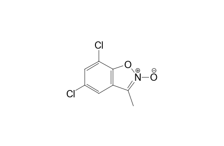 5,7-bis(chloranyl)-3-methyl-2-oxidanidyl-1,2-benzoxazol-2-ium