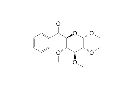 Methyl 2,3,4-tri-o-methyl-6-C-phenyl-.alpha.-D-glucopyranoside