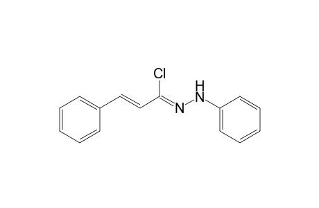 (1Z,2E)-N,3-Diphenyl-2-propenehydrazonoyl chloride