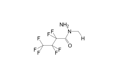 (E)-N-METHYL-N-PERFLUOROBUTANOYLHYDRAZINE