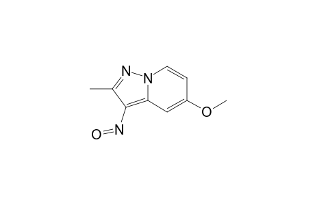 5-Methoxy-2-methyl-3-nitrosopyrazolo[1,5-a]pyridine