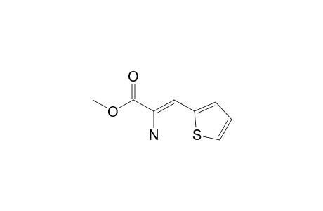 2-Propenoic acid, 2-amino-3-(2-thienyl)-, methyl ester, (Z)-