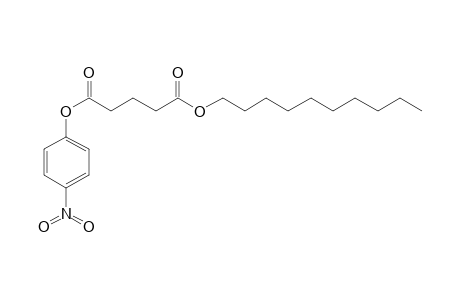 Glutaric acid, decyl 4-nitrophenyl ester