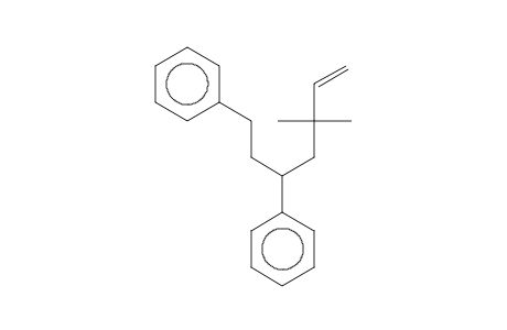 [3,3-Dimethyl-1-(2-phenylethyl)-4-pentenyl]benzene
