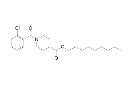 Isonipecotic acid, N-(2-chlorobenzoyl)-, nonyl ester