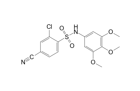 2-chloro-4-cyano-3',4',5'-trimethoxybenzenesulfonanilide