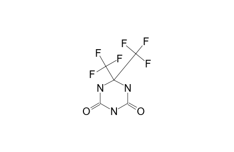 5,6-Dihydro-4,4-bis(trifluoromethyl)-1,3,5-triazin-2,4(1H,3H)-dione