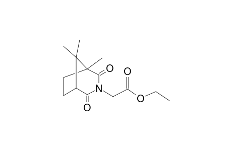 (1,8,8-Trimethyl-2,4-dioxo-3-azabicyclo[3.2.1]oct-3-yl)acetic acid, ethyl ester